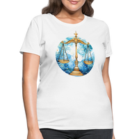 Thumbnail for Women's Mythical Libra T-Shirt - white