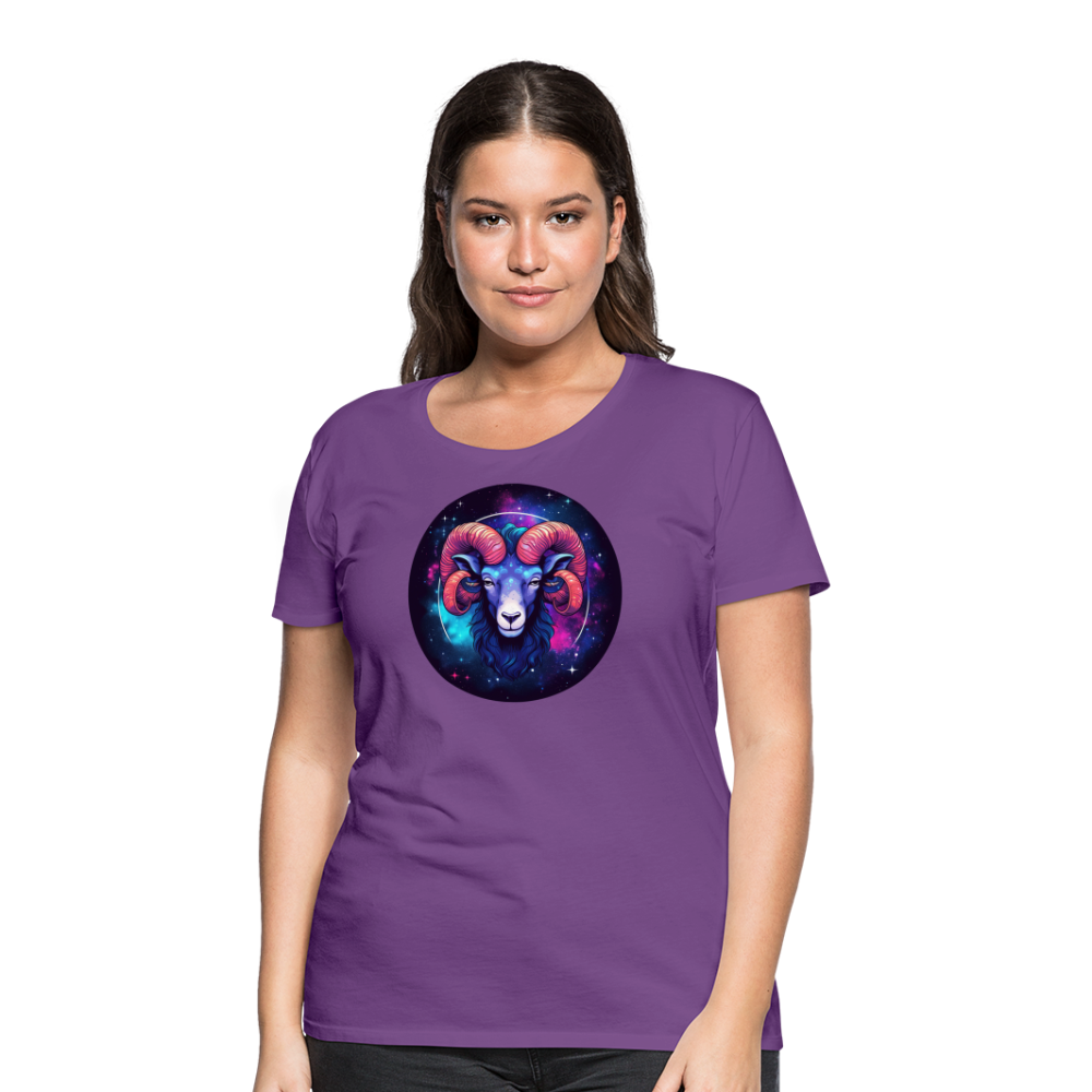 Women’s Magic Aries Premium T-Shirt - purple