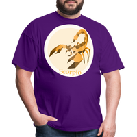 Thumbnail for Men's Mosaic Scorpio Classic T-Shirt - purple