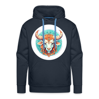 Thumbnail for Men’s Symbol Taurus Premium Hoodie - navy