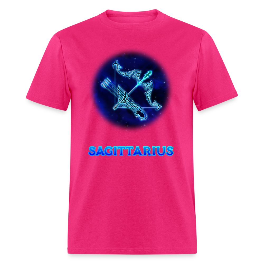 Men's Stellar Sagittarius Classic T-Shirt - fuchsia