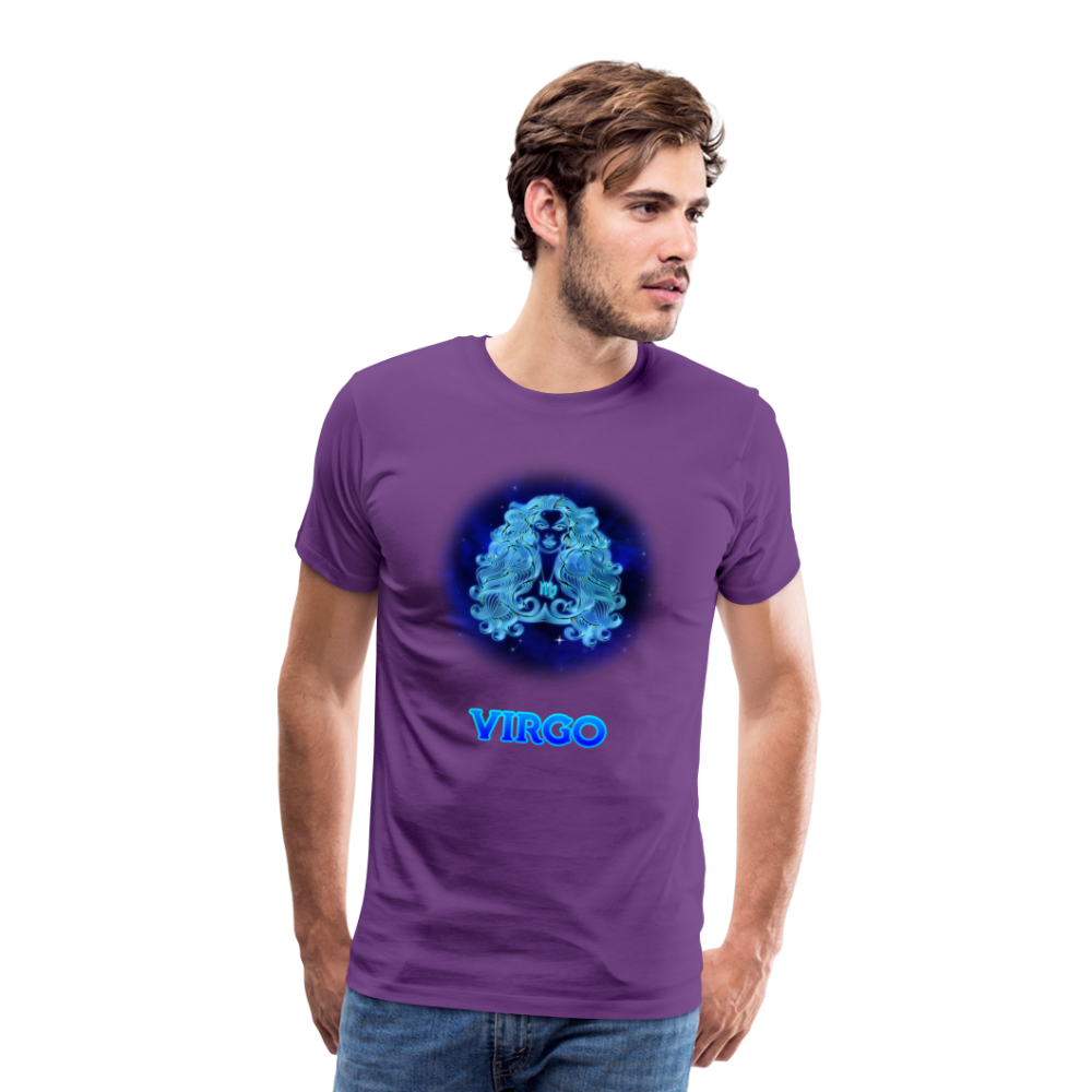 Men's Virgo Premium T-Shirt - purple