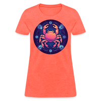 Thumbnail for Women's Magic Cancer T-Shirt - heather coral