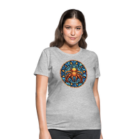 Thumbnail for Women's Mosaic Cancer T-Shirt - heather gray