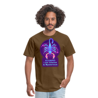 Thumbnail for Men's Neon Scorpio Classic T-Shirt - brown