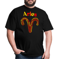 Thumbnail for Men's Power Words Aries Classic T-Shirt - black