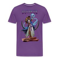 Thumbnail for Men's Astral Aquarius Premium T-Shirt - purple