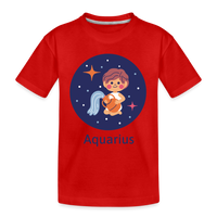 Thumbnail for Kid’s Bluey Aquarius Premium Organic T-Shirt - red