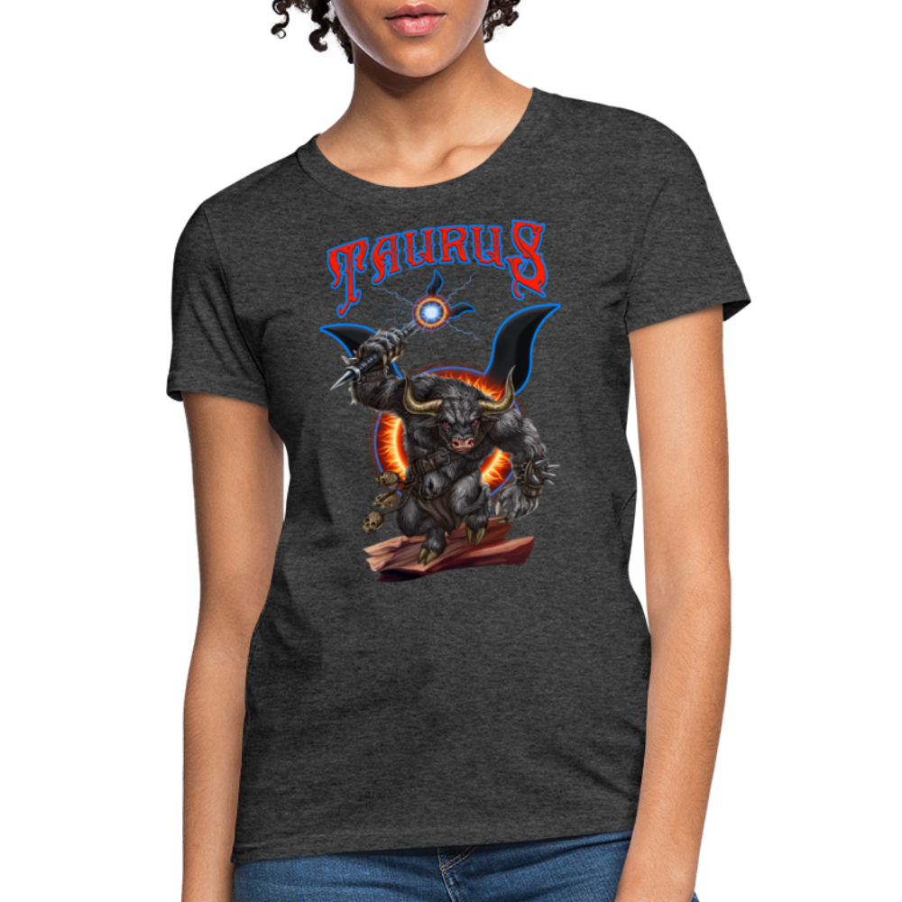 Women's Astral Taurus T-Shirt - heather black