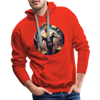 Thumbnail for Men’s Mythical Libra Premium Hoodie - red