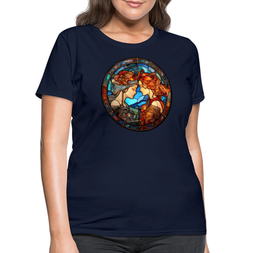 Women's Mosaic Gemini T-Shirt - navy