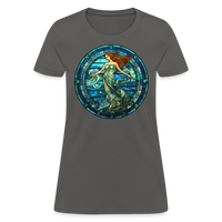 Thumbnail for Women's Mosaic Aquarius T-Shirt - charcoal