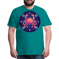 Thumbnail for Men's Magic Cancer Premium T-Shirt - teal