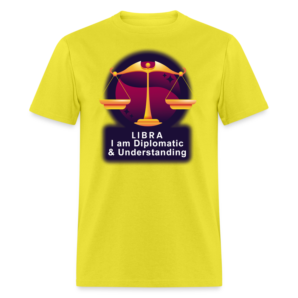 Men's Glow Libra Classic T-Shirt - yellow