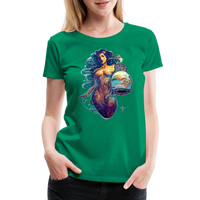 Thumbnail for Women’s Mythical Aquarius Premium T-Shirt - kelly green