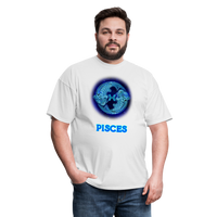 Thumbnail for Men's Stellar Pisces Classic T-Shirt - white