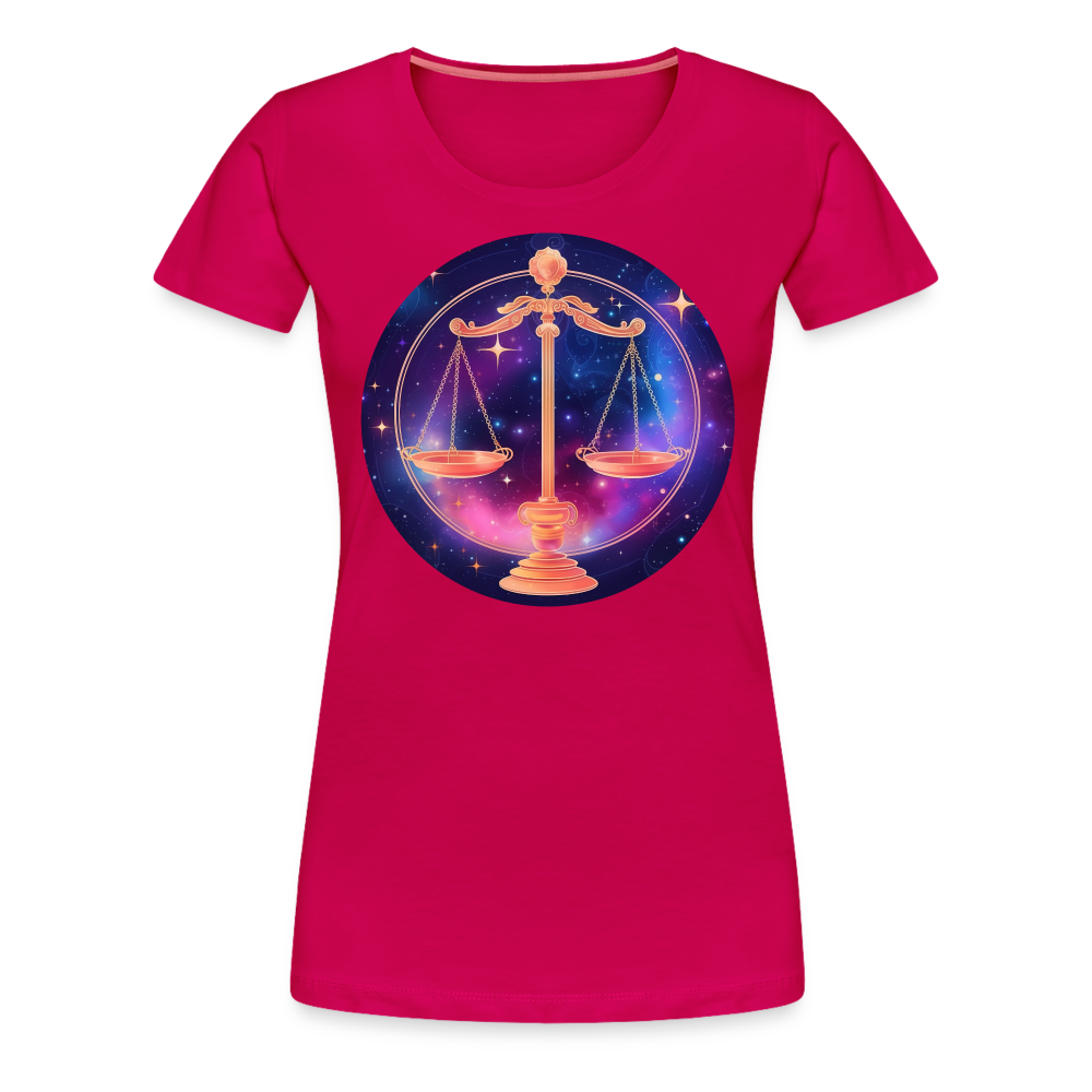 Women’s Magic Libra Premium T-Shirt - dark pink