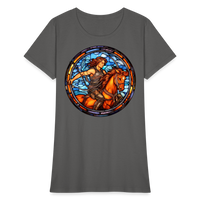 Thumbnail for Women's Mosaic Sagittarius T-Shirt - charcoal