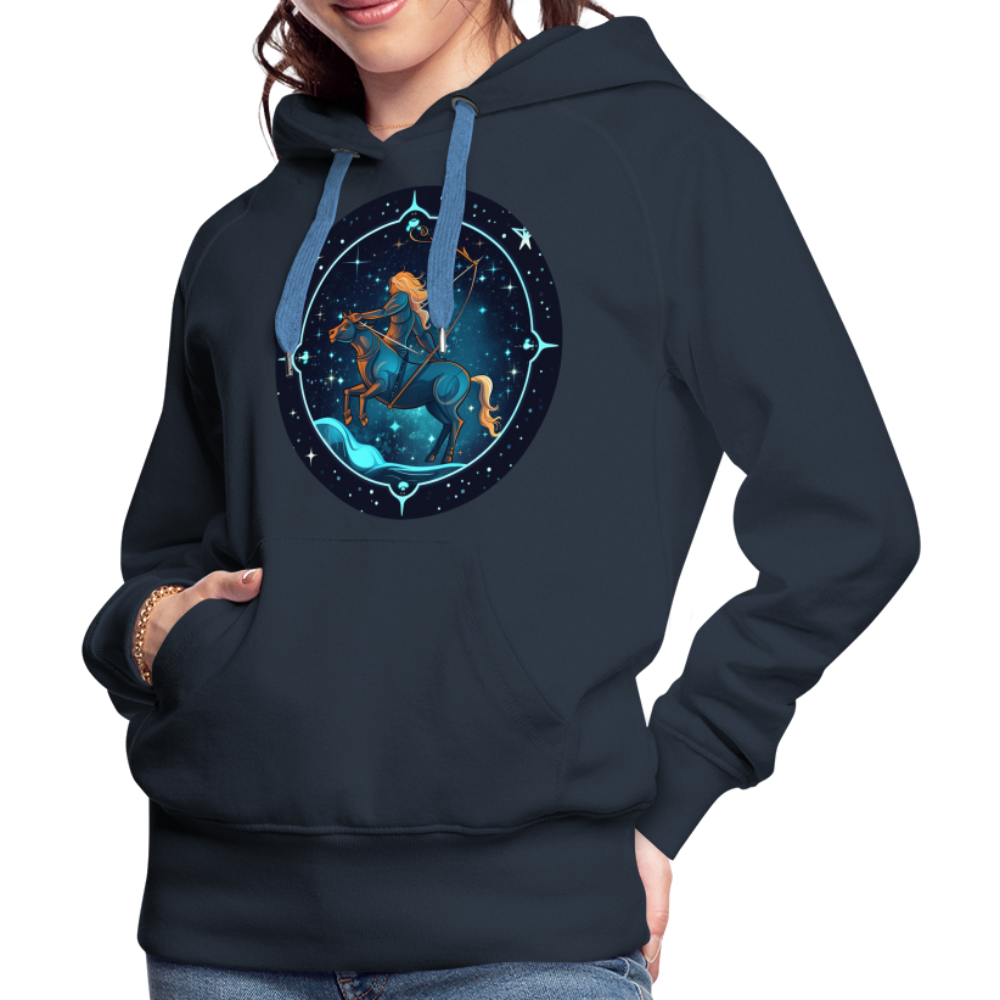 Women’s Magic Sagittarius Premium Hoodie - navy