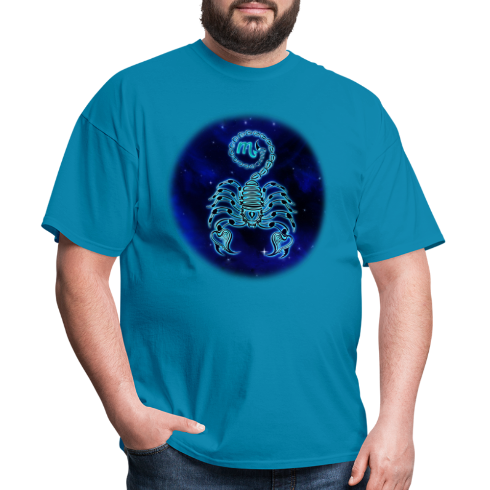 Men's Stellar Scorpio Classic T-Shirt - turquoise