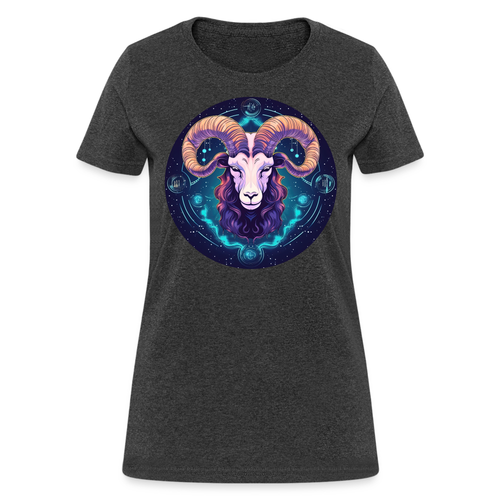 Women's Magic Capricorn T-Shirt - heather black