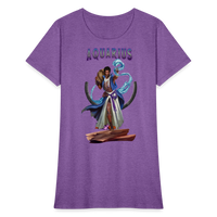 Thumbnail for Women's Astral Aquarius T-Shirt - purple heather