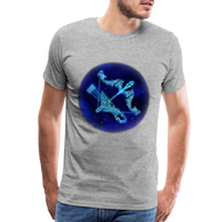 Thumbnail for Men's Sagittarius Premium T-Shirt - heather gray