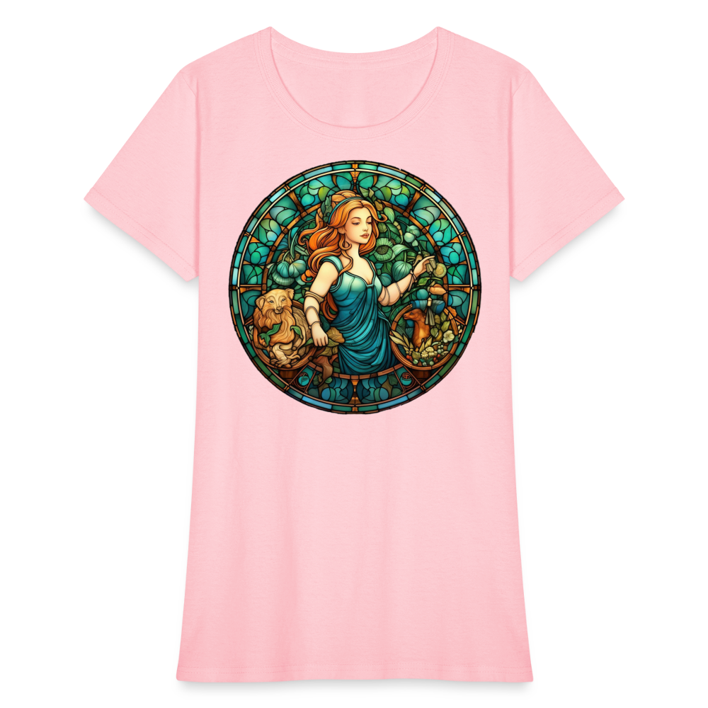 Women's Mosaic Virgo T-Shirt - pink