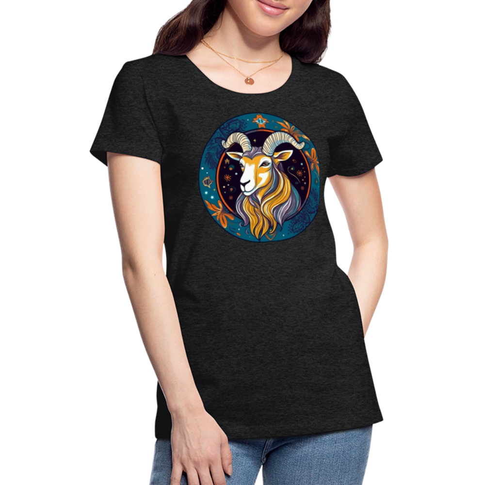 Women’s Mythical Capricorn Premium T-Shirt - charcoal grey