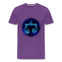 Thumbnail for Men's Libra Premium T-Shirt - purple