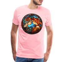 Thumbnail for Men's Mosaic Gemini Premium T-Shirt - pink