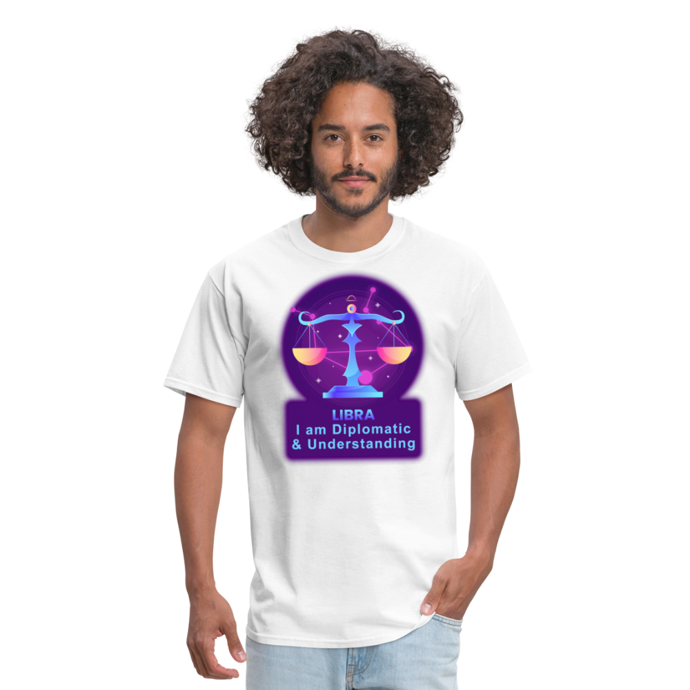 Men's Neon Libra Classic T-Shirt - white