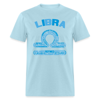 Thumbnail for Men's Power Words Libra Classic T-Shirt - powder blue