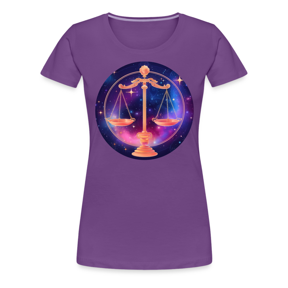 Women’s Magic Libra Premium T-Shirt - purple