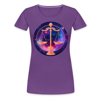 Thumbnail for Women’s Magic Libra Premium T-Shirt - purple