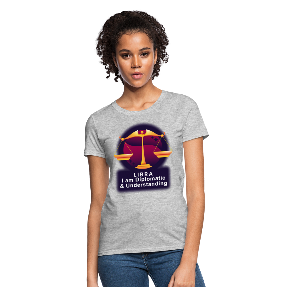 Women's Glow Libra T-Shirt - heather gray