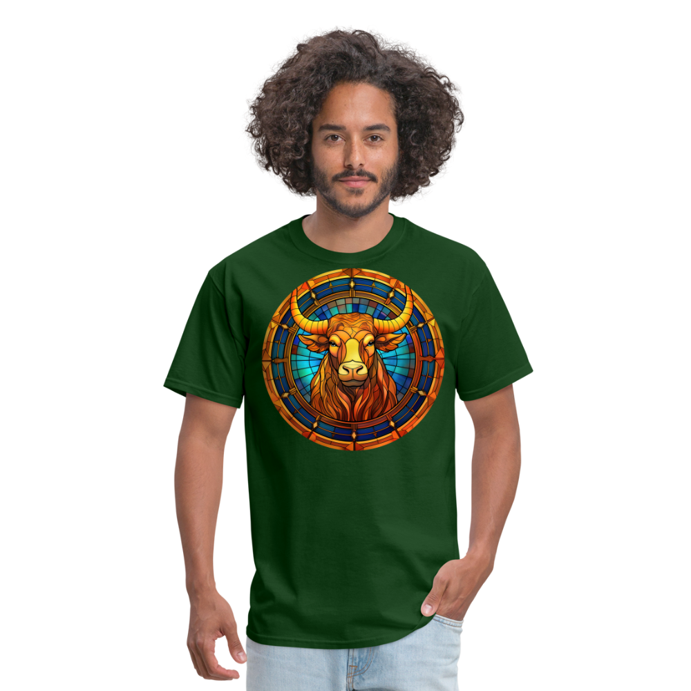 Men's Mosaic Taurus Classic T-Shirt - forest green