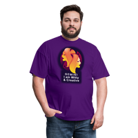 Thumbnail for Men's Glow Gemini Classic T-Shirt - purple