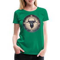 Thumbnail for Women’s Mythical Taurus Premium T-Shirt - kelly green