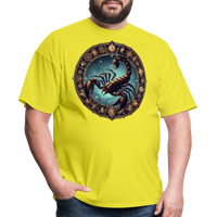 Thumbnail for Men's Mythical Scorpio Classic T-Shirt - yellow