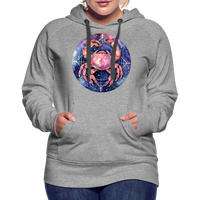 Thumbnail for Women’s Mythical Cancer Premium Hoodie - heather grey