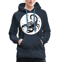 Thumbnail for Women’s Magic Scorpio Premium Hoodie - navy