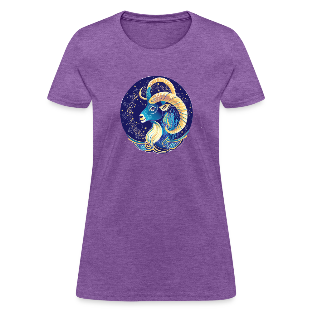 Women's Mythical Capricorn T-Shirt - purple heather