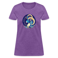 Thumbnail for Women's Mythical Capricorn T-Shirt - purple heather