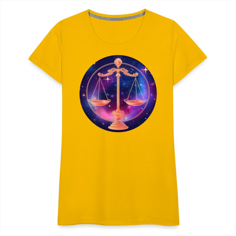 Women’s Magic Libra Premium T-Shirt - sun yellow