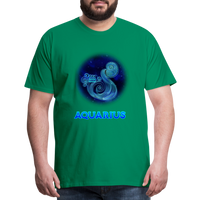 Thumbnail for Men's Aquarius Premium T-Shirt - kelly green