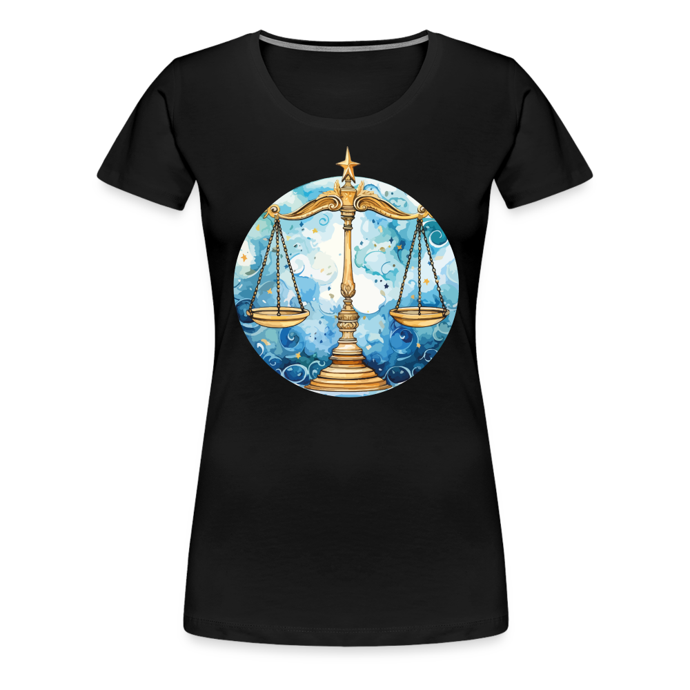 Women’sMythical Libra Premium T-Shirt - black