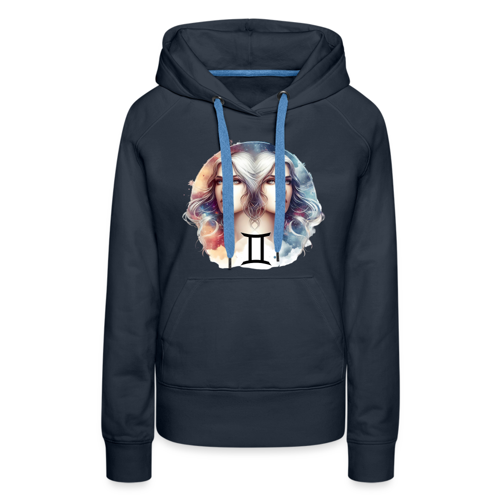 Women’s Mythical Gemini Premium Hoodie - navy