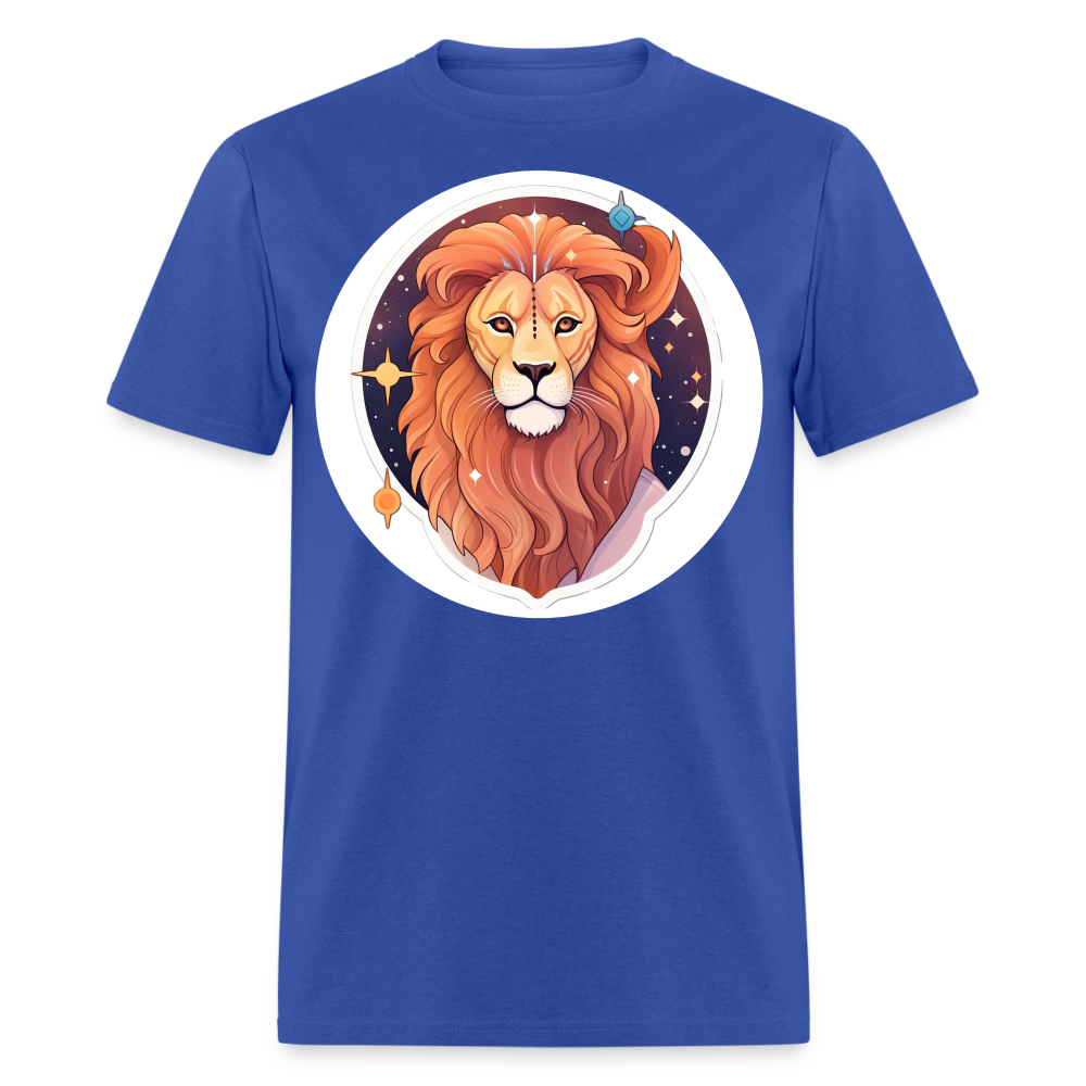 Men's Symbol Leo Classic T-Shirt - royal blue