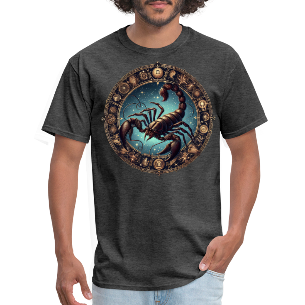 Men's Mythical Scorpio Classic T-Shirt - heather black